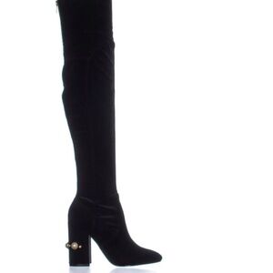 Ivanka Trump Velvet Over the Knee Chic woman’s Boots EUC size 8.5